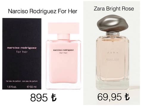 dupe parfum narciso rodriguez zara